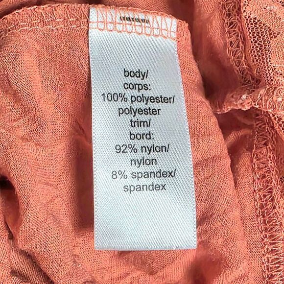 Maurices Coral Lace Trim Cami Tank Top S - Picture 5 of 6